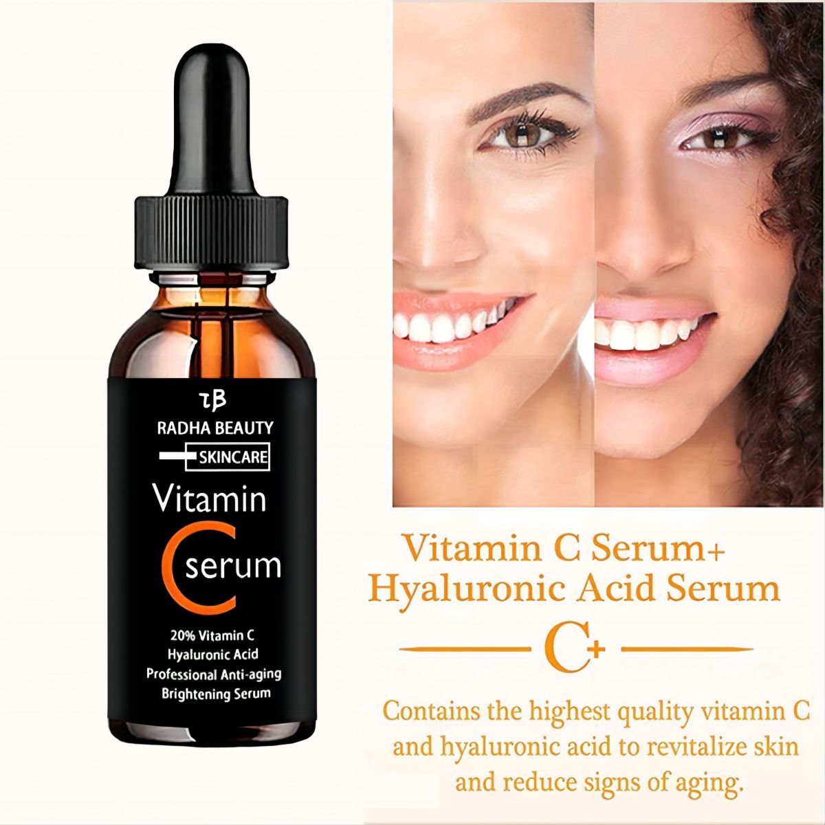 Growth Factor Serum - C Vitamini serumu Yüz Serumu Uzun