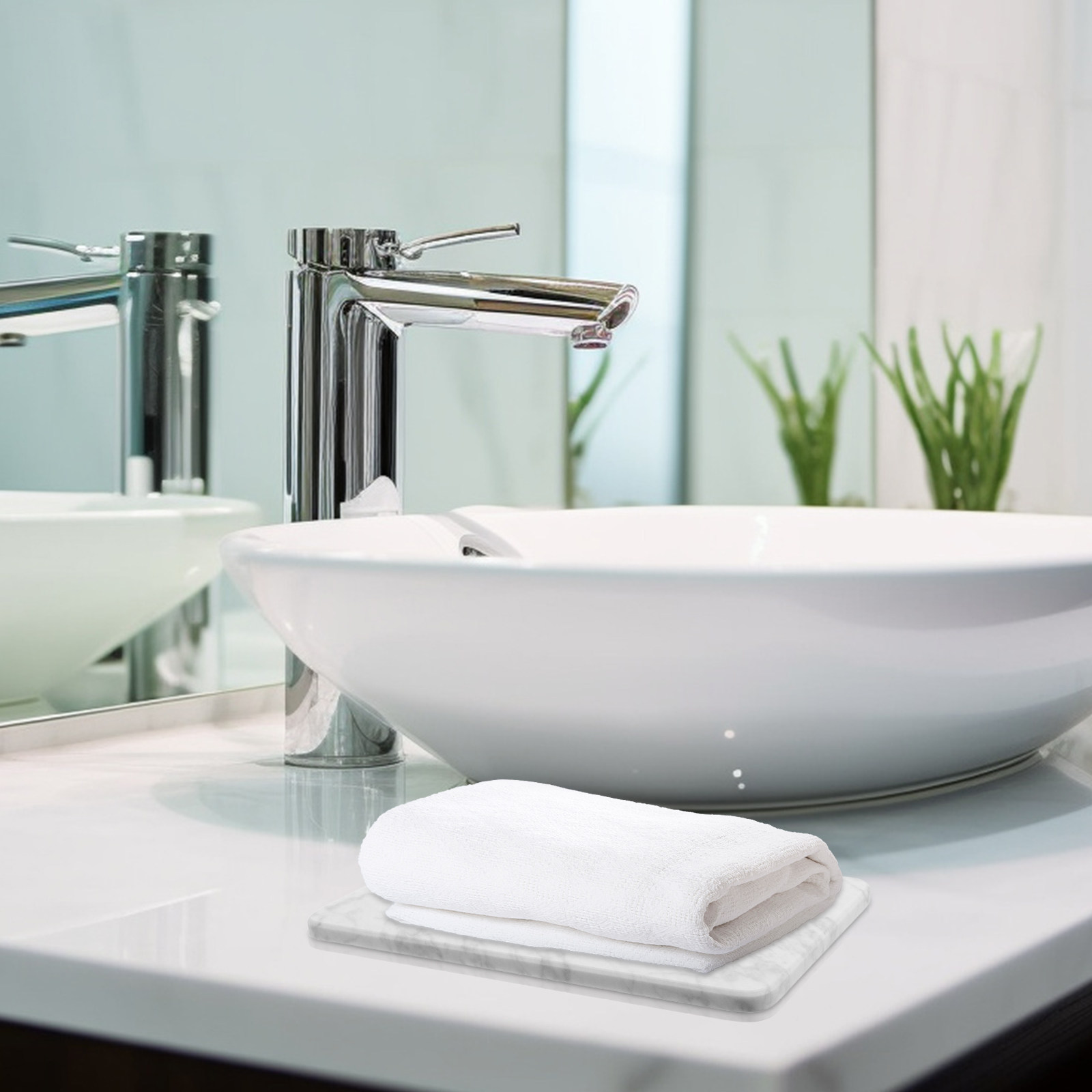 Luxury Skincare Organizer - Banyo, mutfak veya komodin için doğal