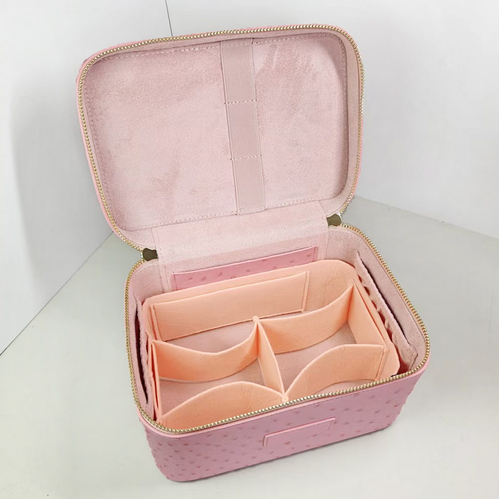 Lüks Devekuşu Desenli Kadın Ma - Luxury Skincare Organizer incelemesi ve fiyatı