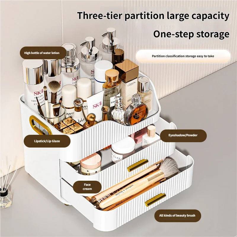 Çekmeceli Lüks Büyük Kapasitel - Luxury Skincare Organizer incelemesi ve fiyatı