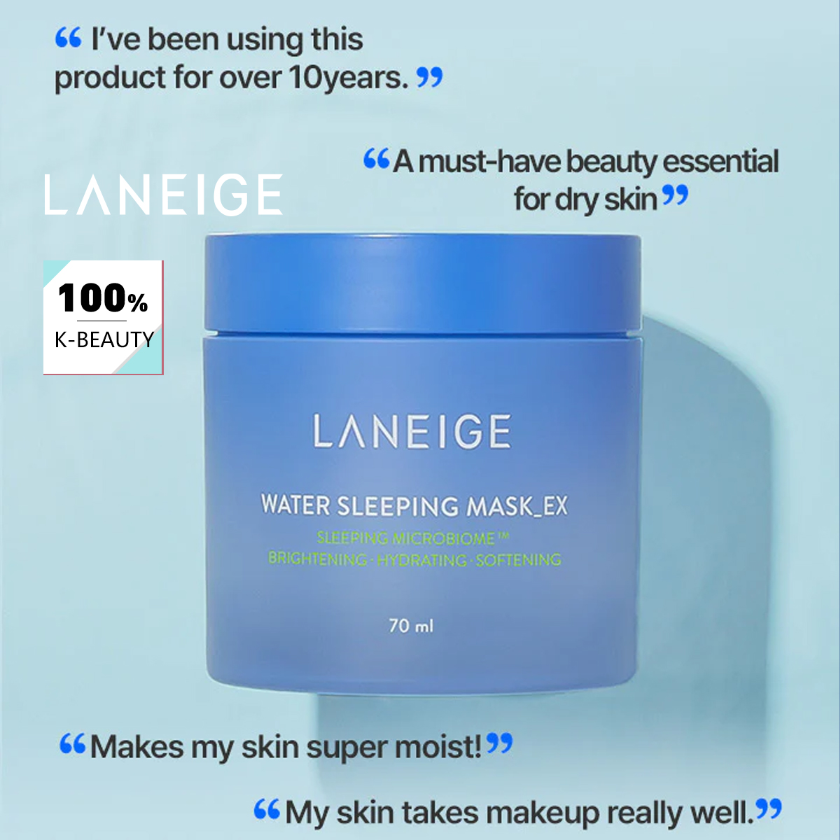 LANEIGE Su Uyku Maskesi 70ml,  - Luxury Skincare Fridge incelemesi ve fiyatı