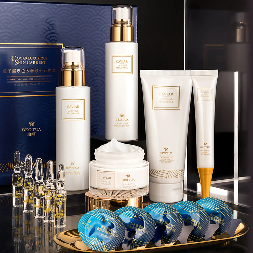 15 Parça Havyar Cilt Bakım Set - Oligopeptide Wrinkle incelemesi ve fiyatı